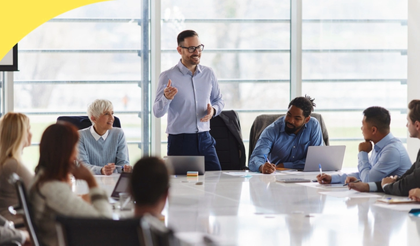 mid-career transition office meeting